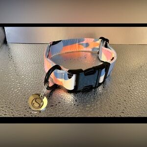 Stella & Oscar Neoprene Leaf Collar NWT